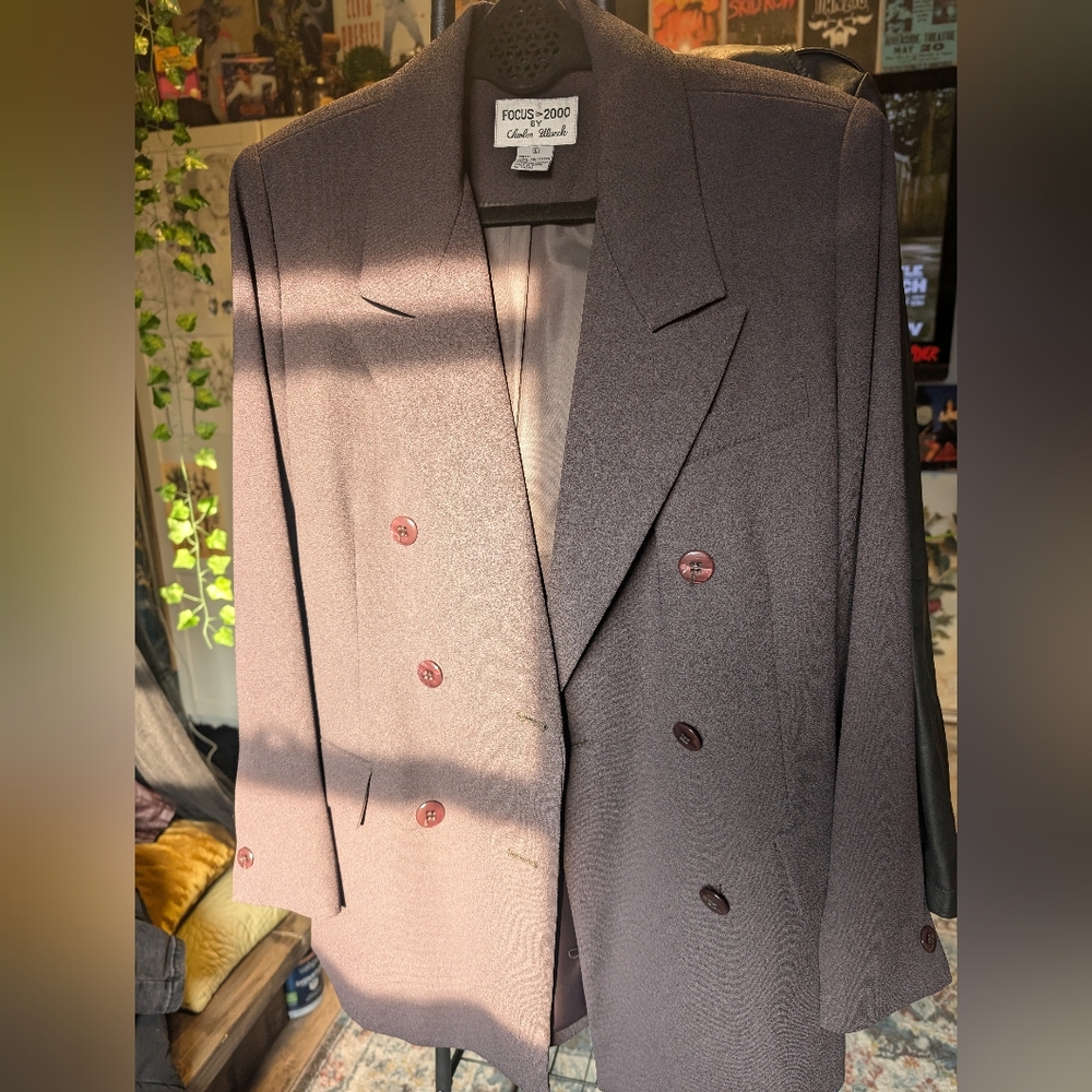 Focus 2000 Double Breasted Blazer